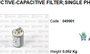 049901 - INDUCTIVE CAPACITIVE FILTER;SINGLE PHA