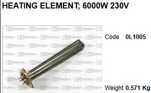 0L1005 - HEATING ELEMENT 6000W;230V -02