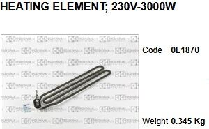 0L1870 - HEATING ELEMENT 230V-3000W