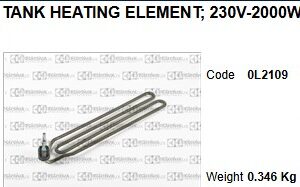 0L2109 - TANK HEATING ELEMENT 230-2000W
