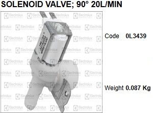 0L3439 - SOLENOILD VALVE;90T20L/MIN