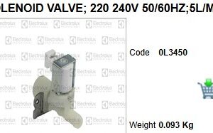 0L3450 - SOLENOLD VALVE 220-240V 50/60HZ;5L/M
