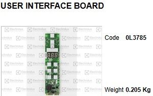 0L3785 - USER INTERFACE BOARD