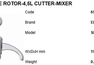 653579 - Smooth Blade Rotor -4,5L Cutter -Mixer